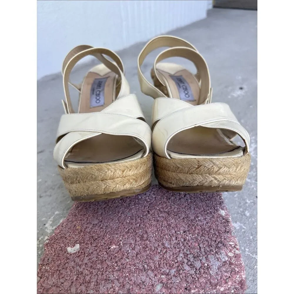 Jimmy Choo Phoenix platform espadrilles